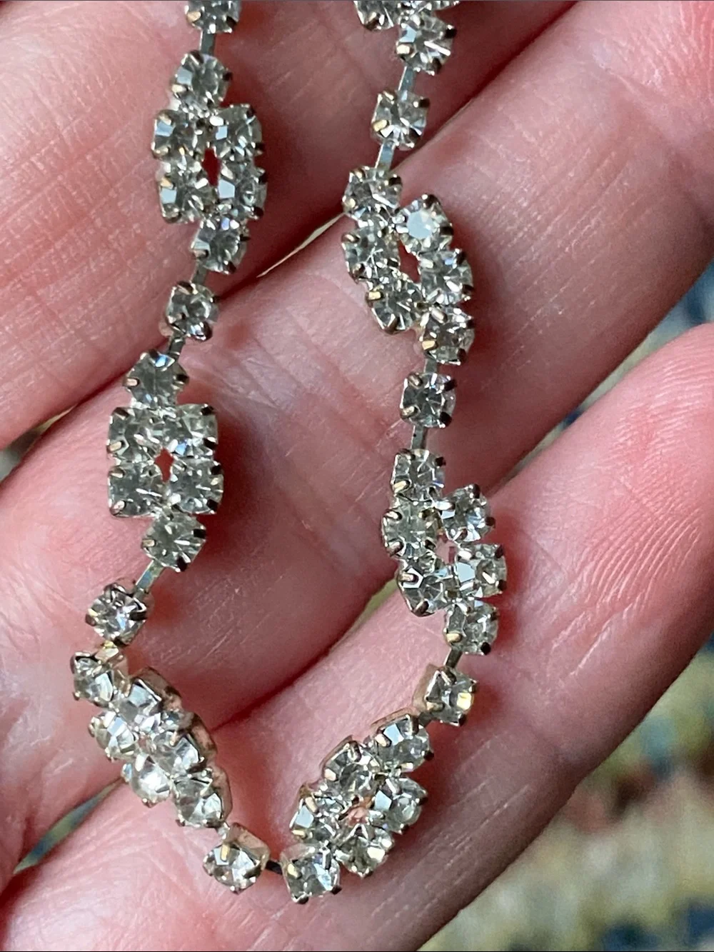 Vintage rhinestone bracelet